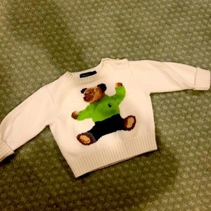 Plralph lauren teddy sweater